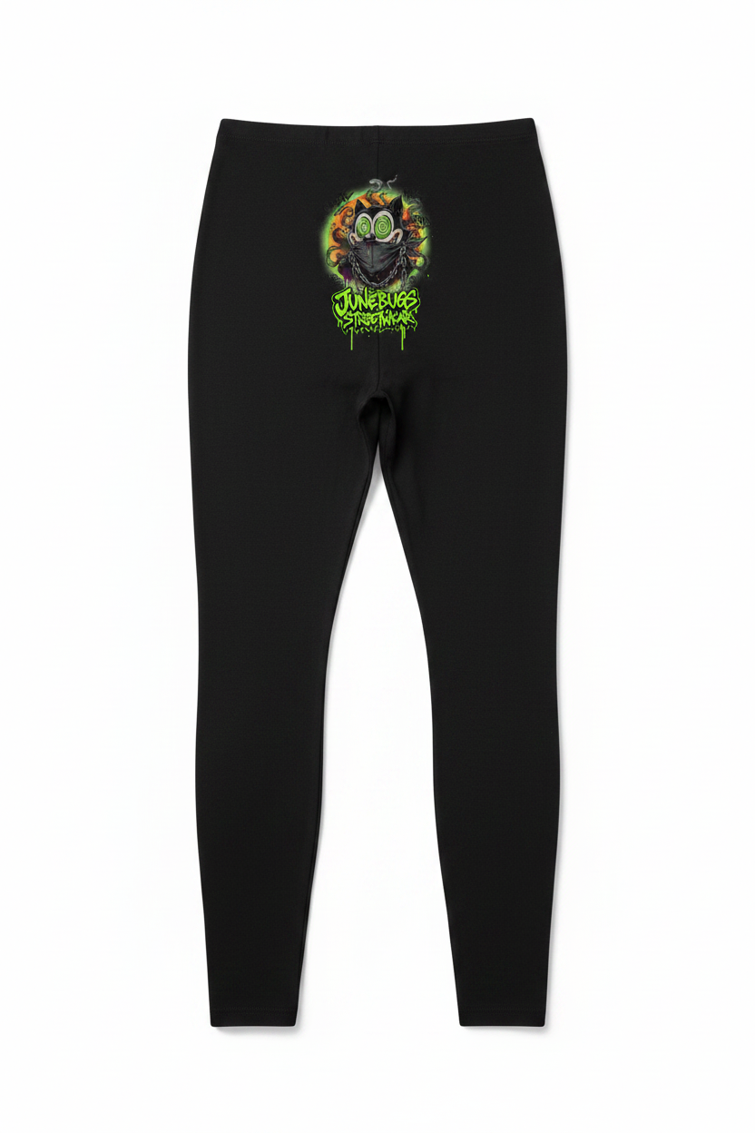Junebugs Streetwear Gas Mask Leggings